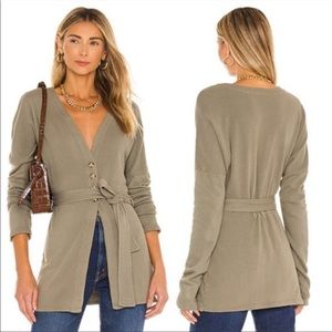 Tularosa Belted Cardigan Sweater Revolve NWT XS